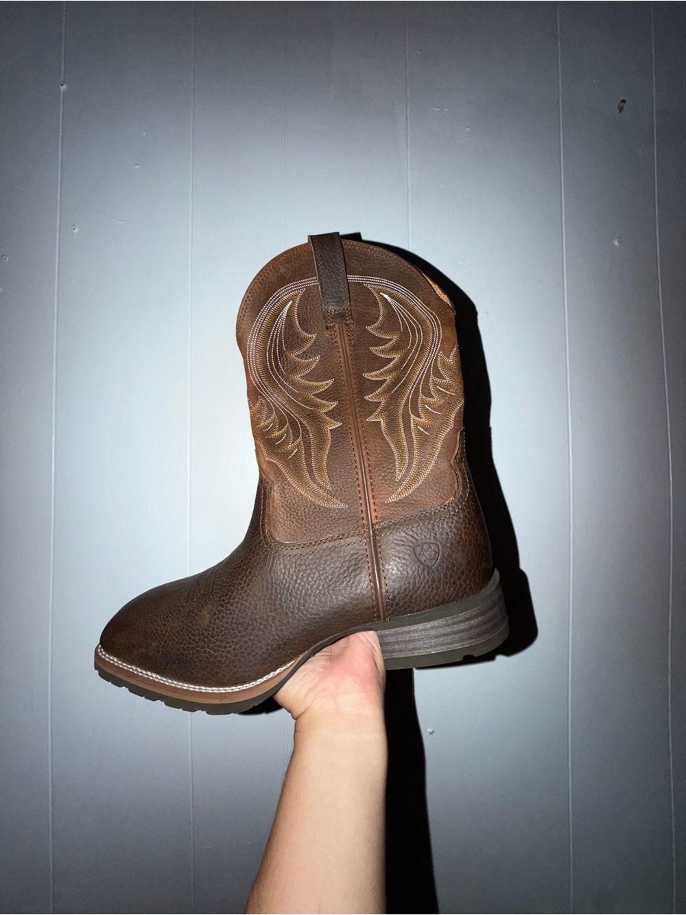 Men Ariat Hybrid Rancher western boot size 13